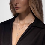 Messika - My Twin 2 Rows Necklace White Gold
